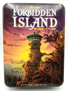 Gamewright Forbidden Island Adventure Game Mensa Select 2-4 Players Ages 10+
